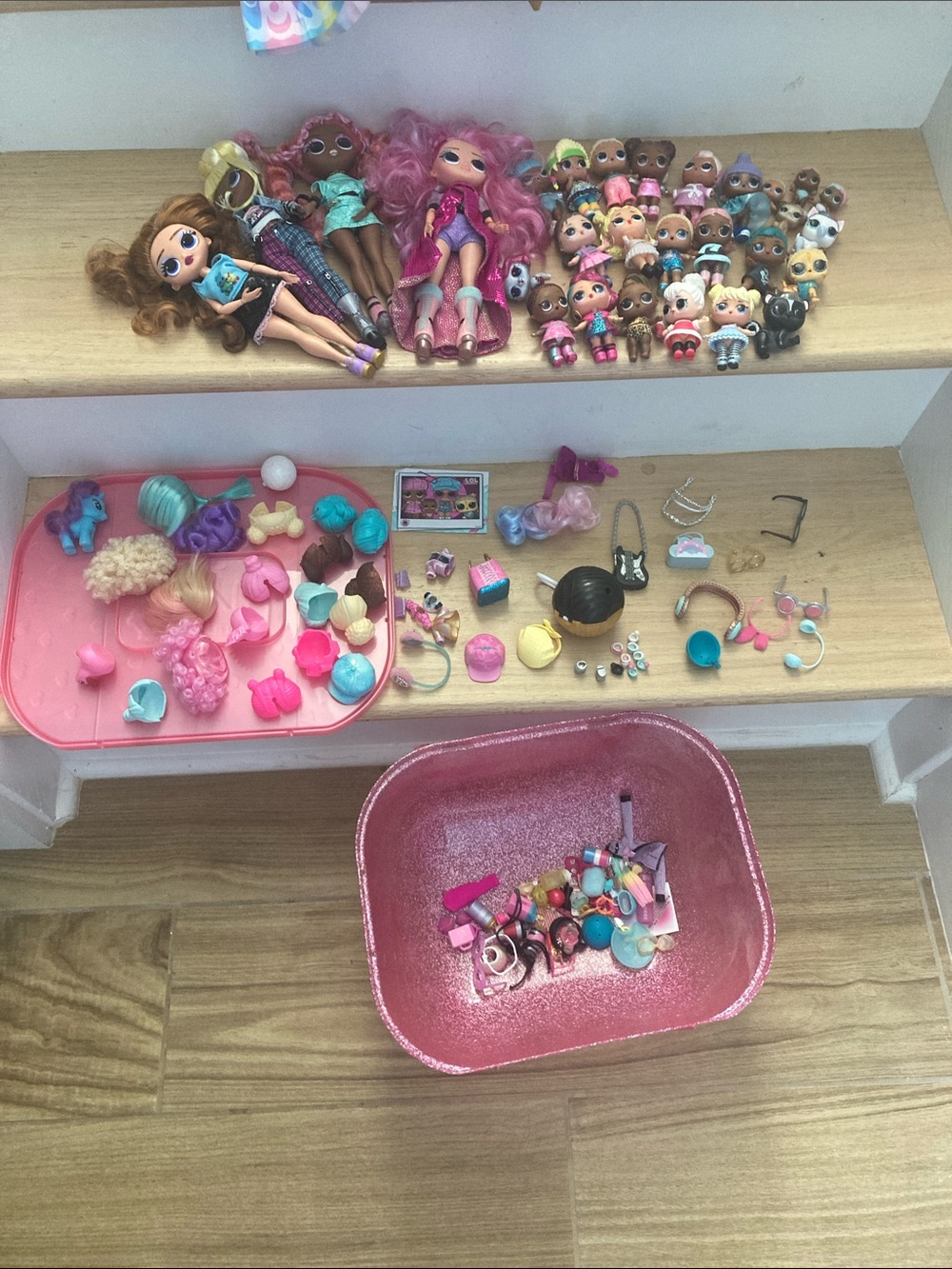 LOL Doll Lot and Accessories